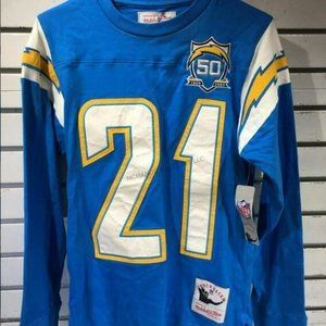 Los Angeles Chargers Ladainian Tomlinson Throwback Mitchell and Ness